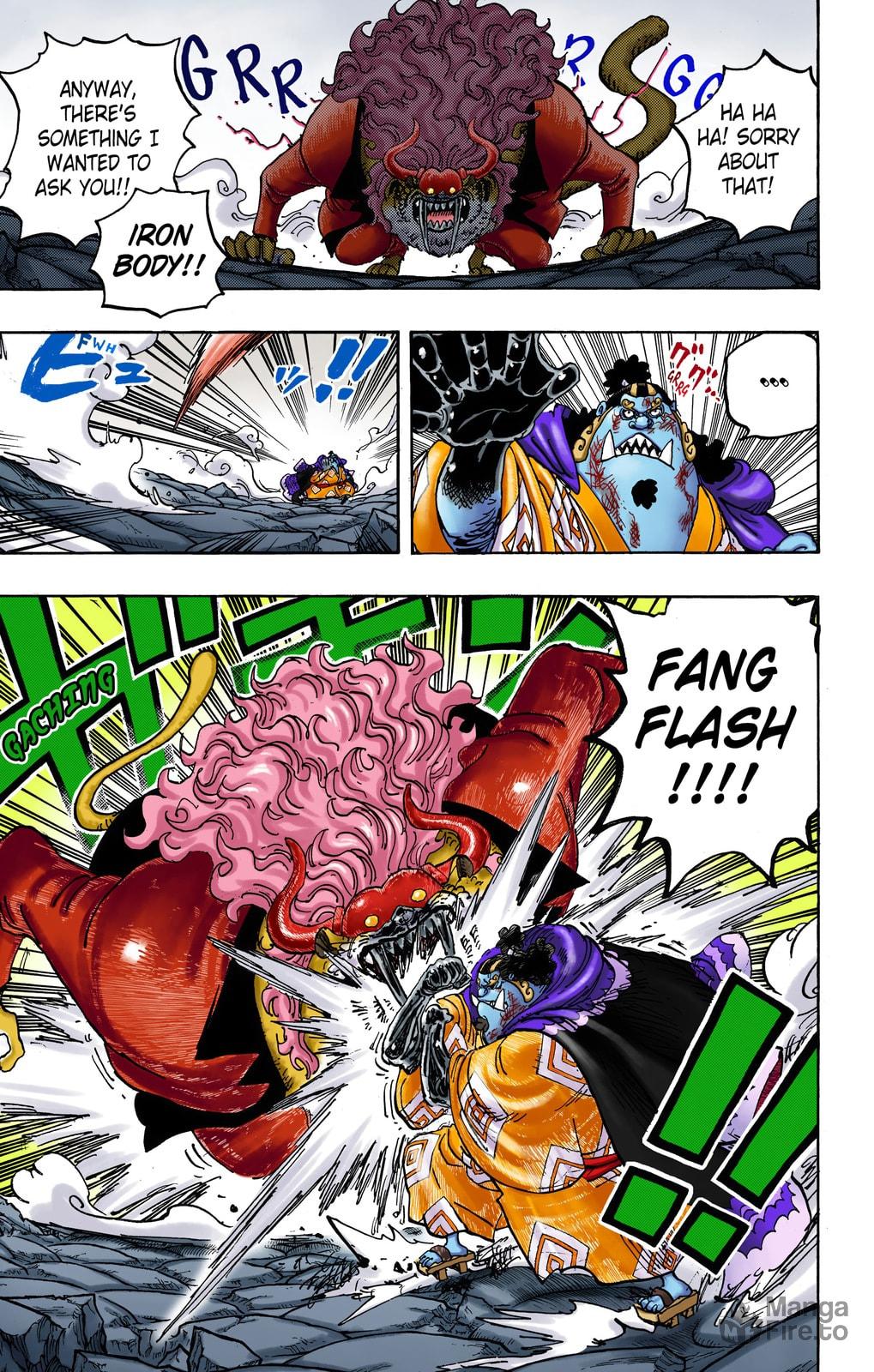 One Piece Digital Colored Chapter 1018 image 09